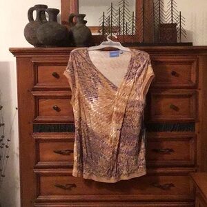 Women’s petite Extra large sleeveless simply vera Vera Wang top. New with tags.